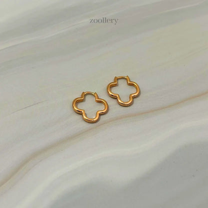 Clovelle Hoops (Champagne Gold)