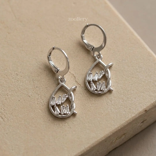 Gilded Grotto Drops (Silver)