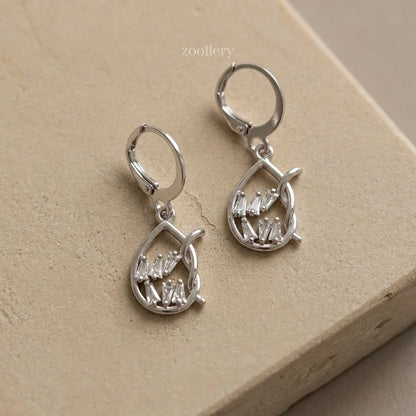 Gilded Grotto Drops (Silver)