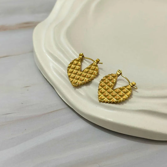 Oro Crest Hoops