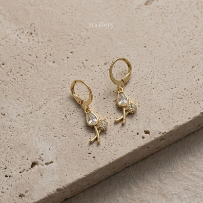 Golden Tulip Charms
