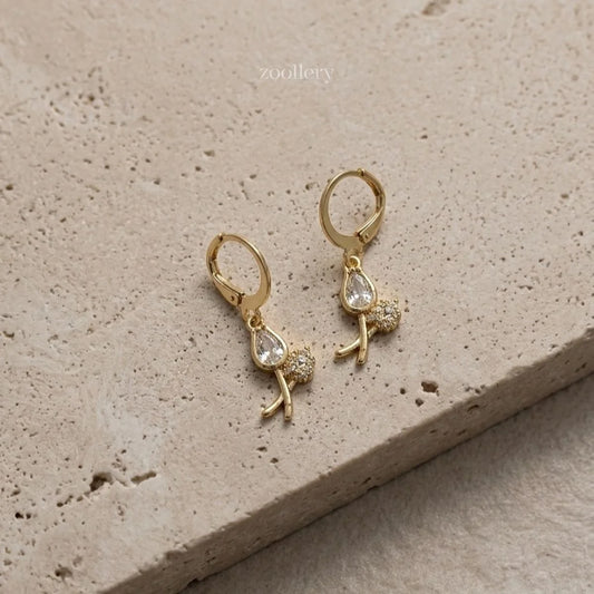 Golden Tulip Charms