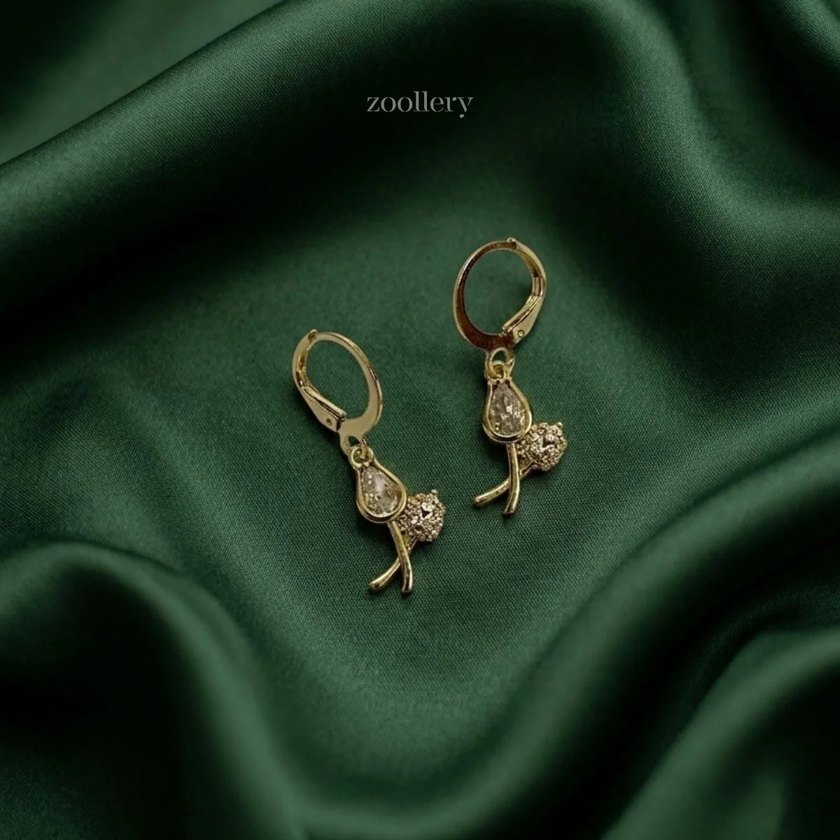 Golden Tulip Charms