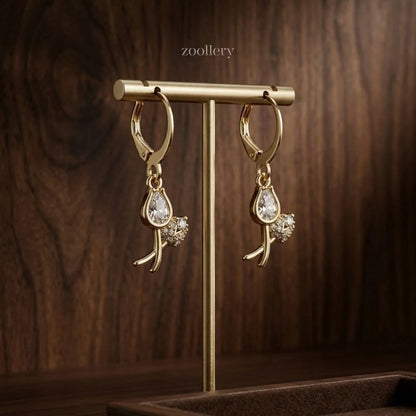 Golden Tulip Charms