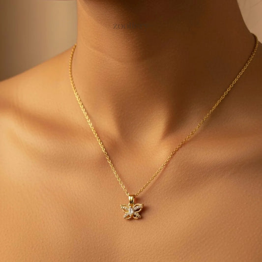 Dainty Wing Necklace