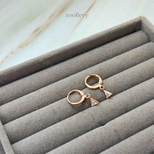 Mini Prism Drops (Rose Gold)