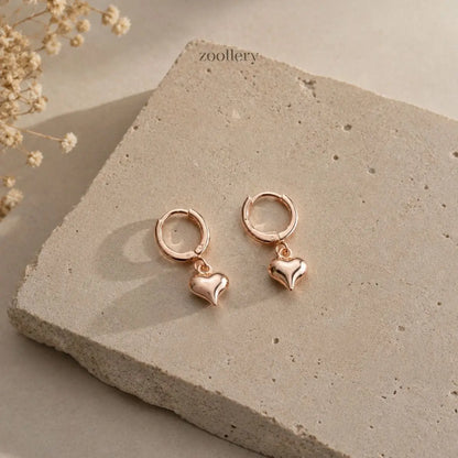 Puffy Hearts (Rose Gold)
