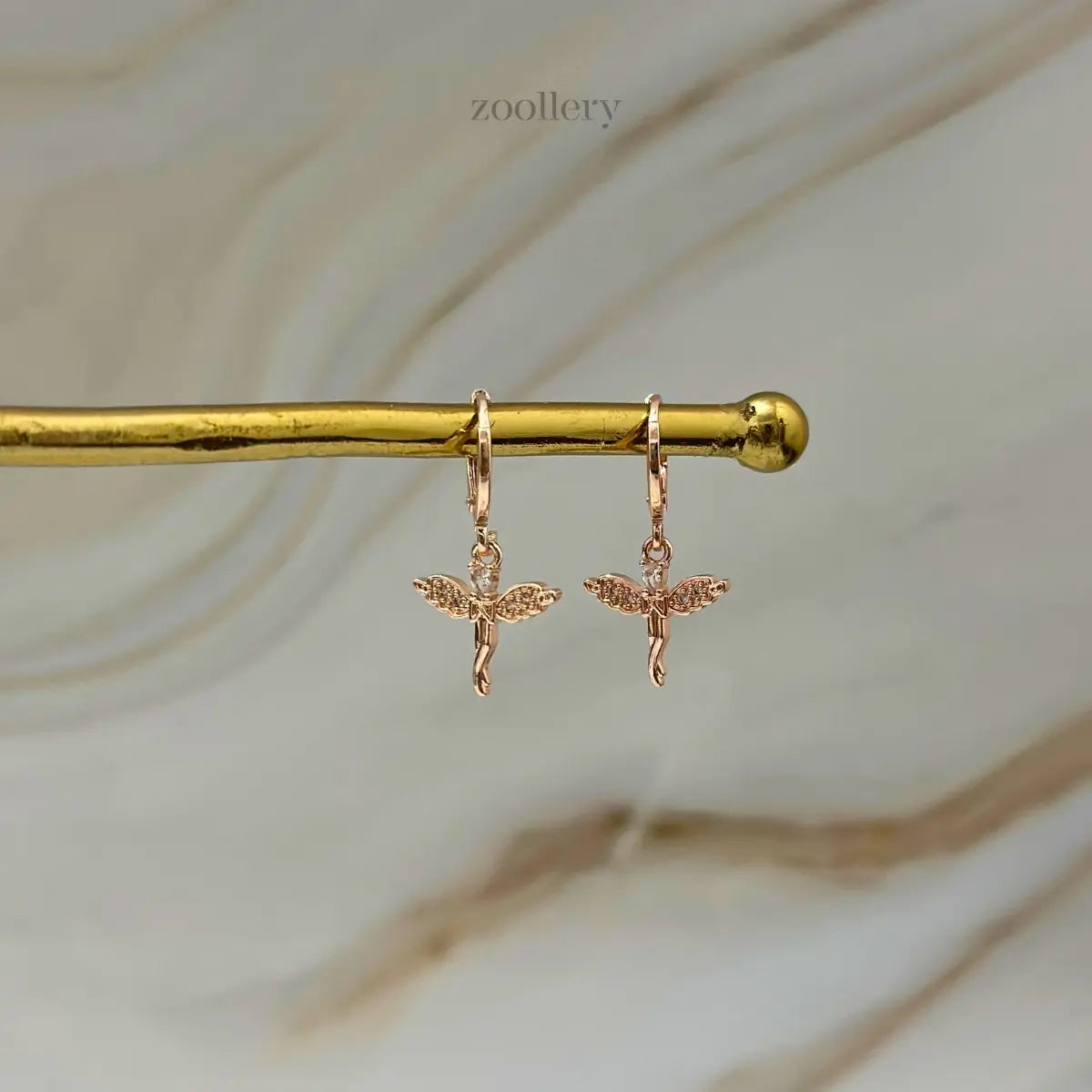 Angel Whisper Charm (Rose Gold)