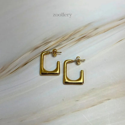 Open Curve Earrings