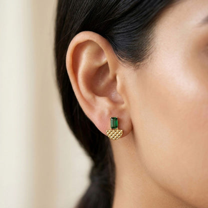 Jade Arch Studs