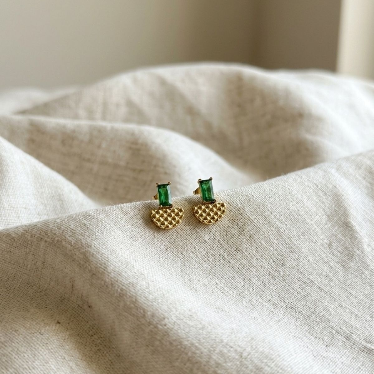 Jade Arch Studs