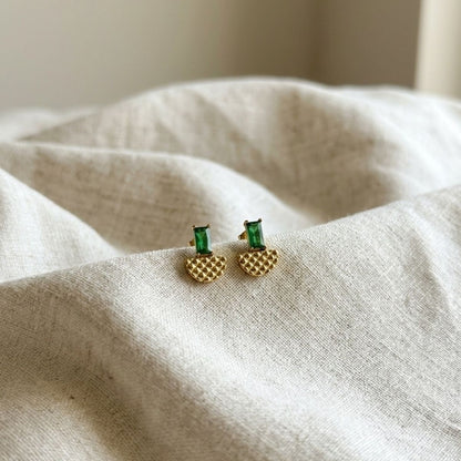 Jade Arch Studs