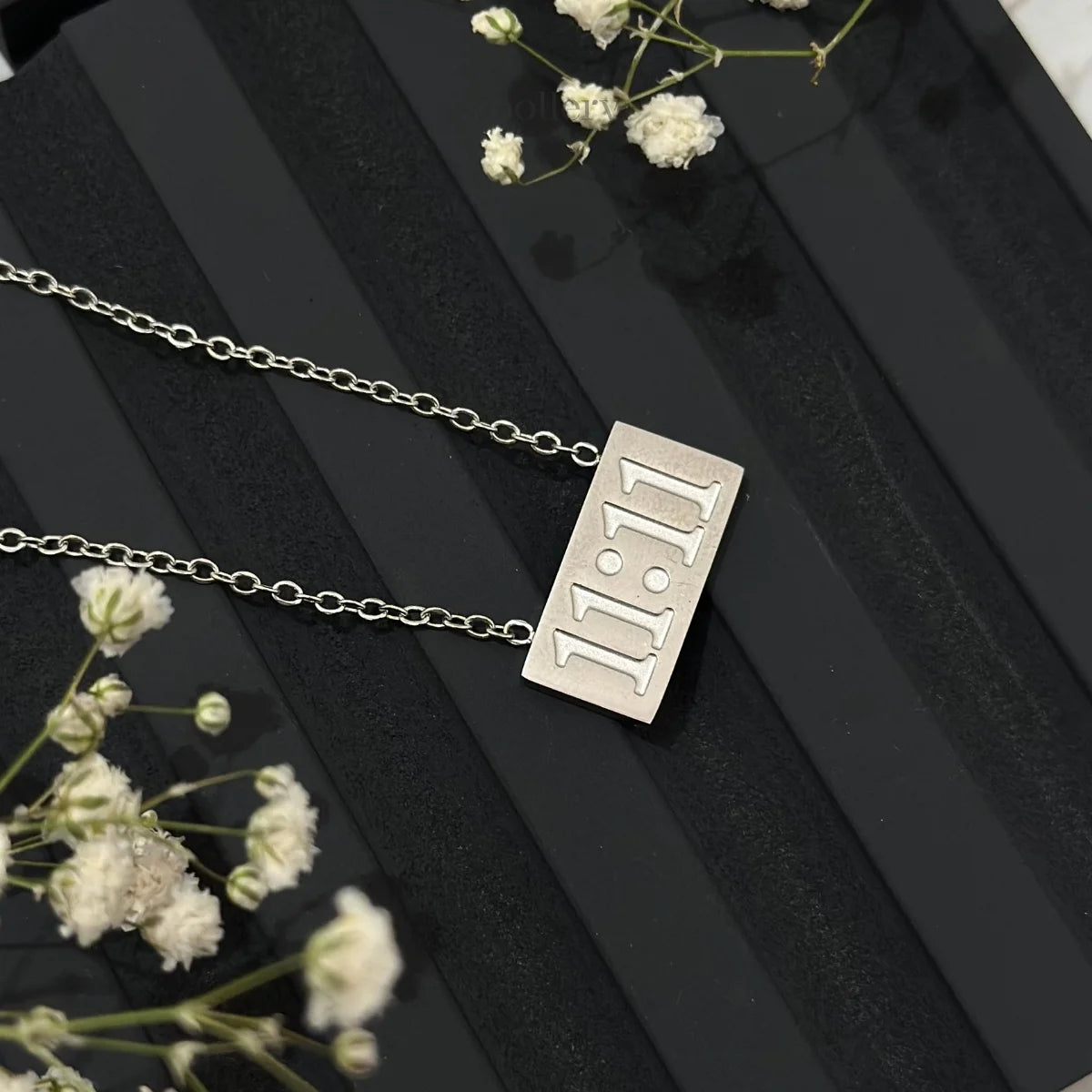 11:11 Wish Necklace (Silver)
