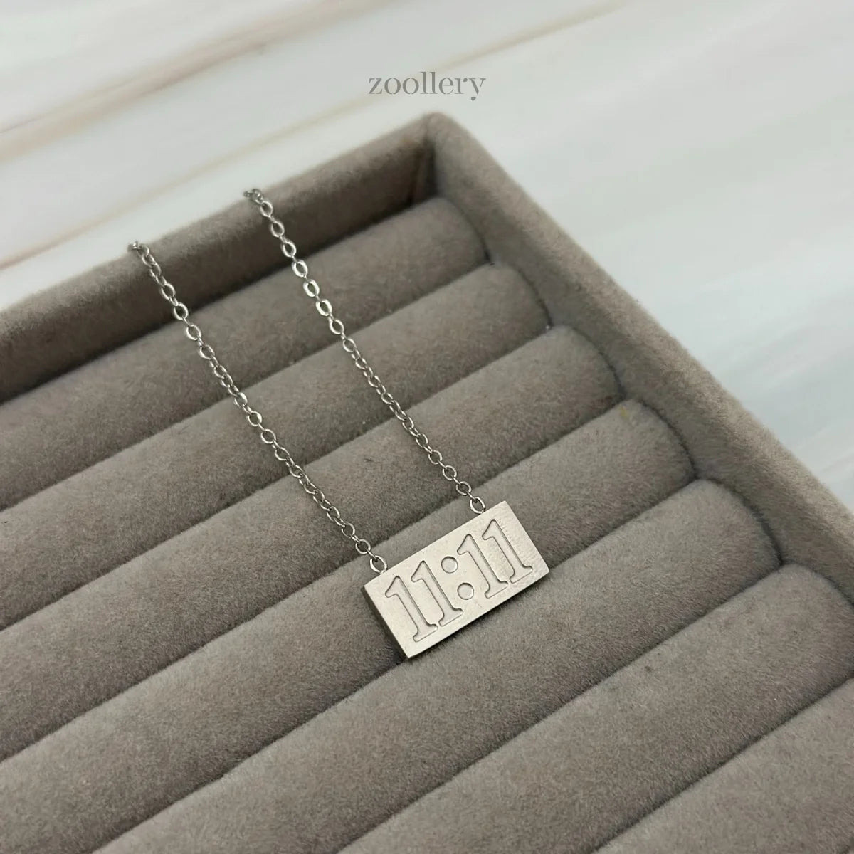 11:11 Wish Necklace (Silver)