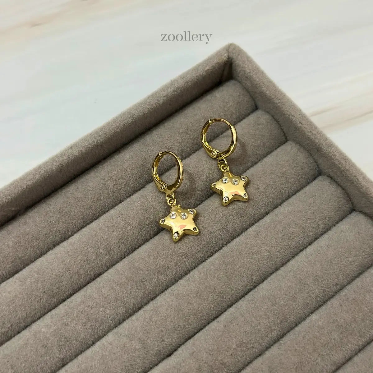 Dewy Star Earrings