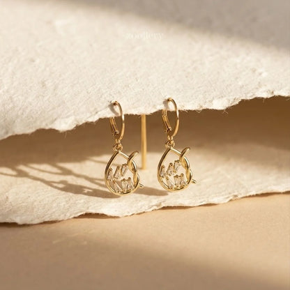 Gilded Grotto Drops (Gold)