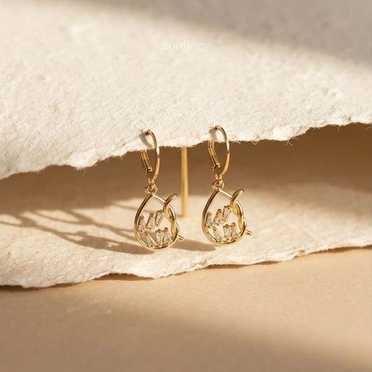 Gilded Grotto Drops (Gold)