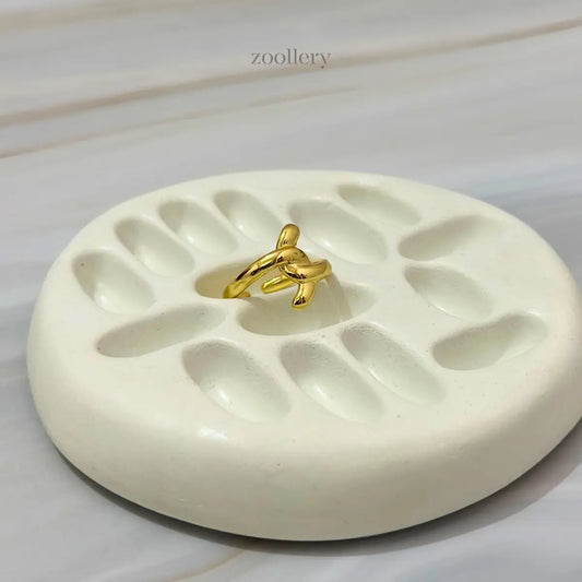 Golden Tangle Ring