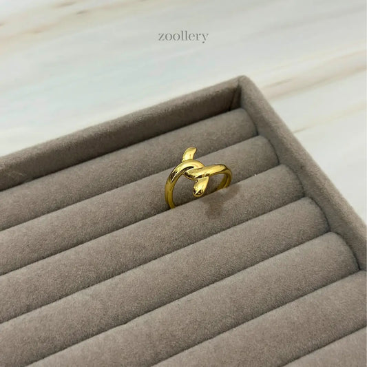 Golden Tangle Ring