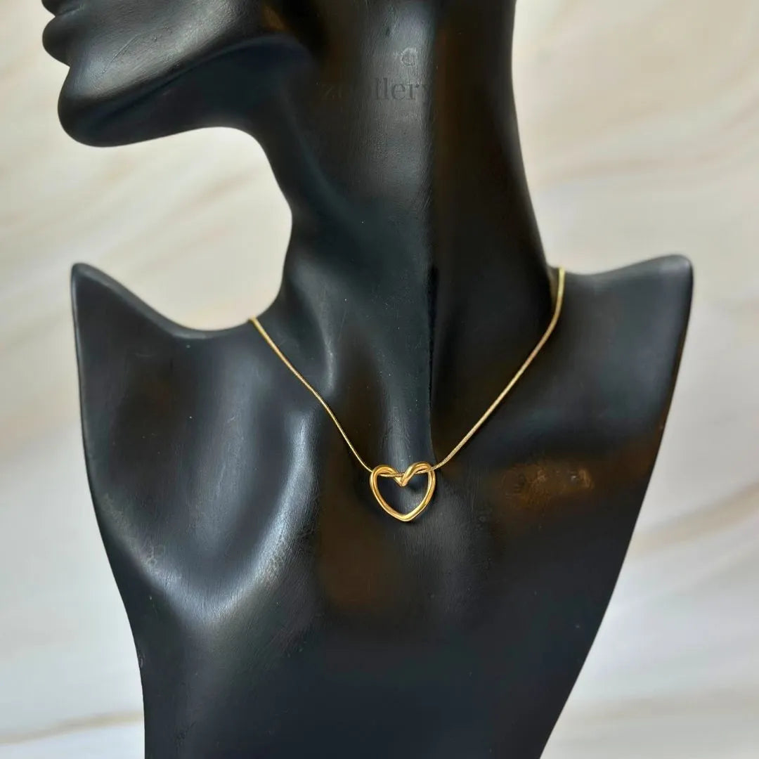 Open Heart Necklace