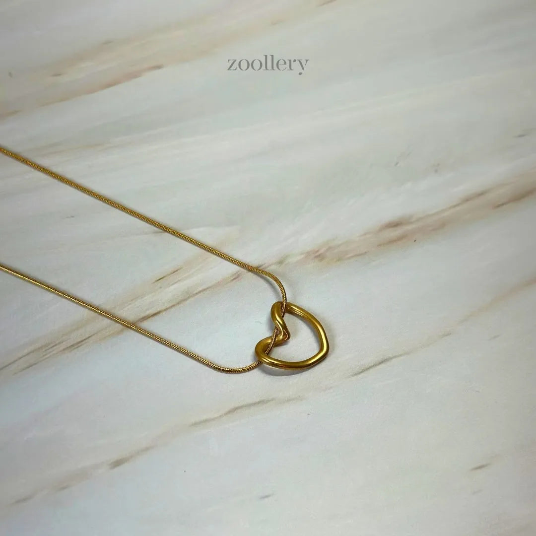 Open Heart Necklace