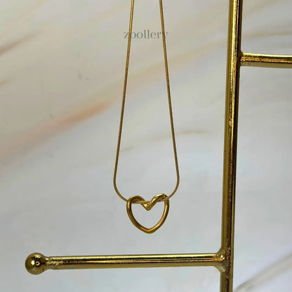 Open Heart Necklace