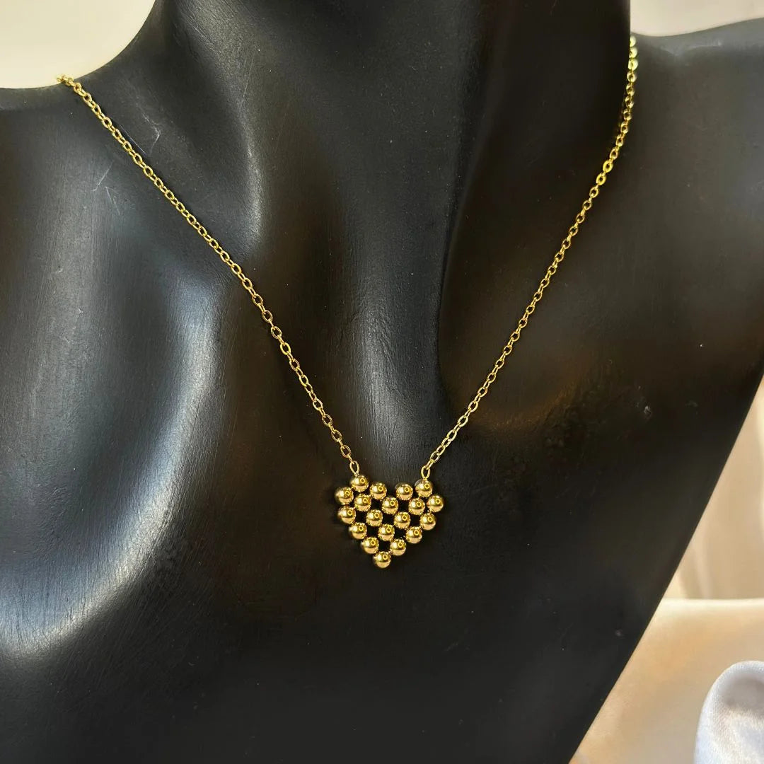 Mosaic Heart Necklace