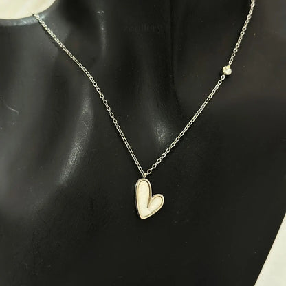 White Love Necklace