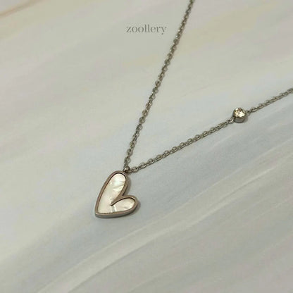 White Love Necklace