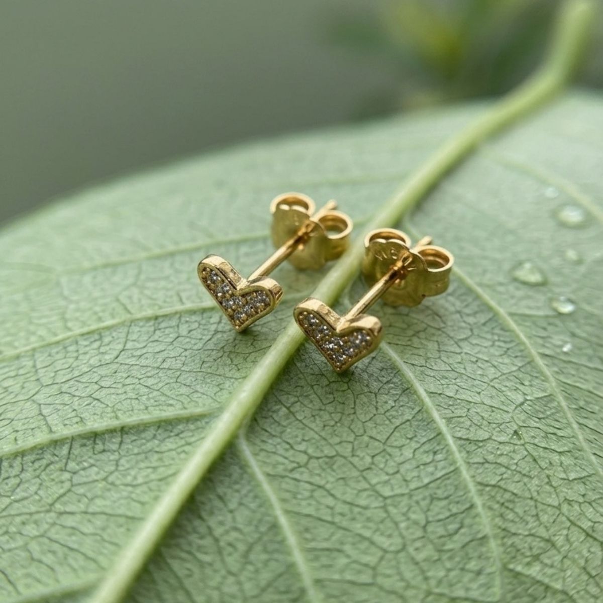 Petit Heart Studs
