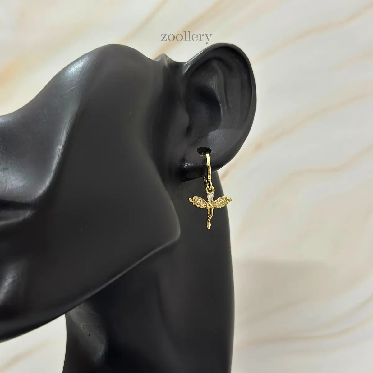 Angel Whisper Charm (Gold)