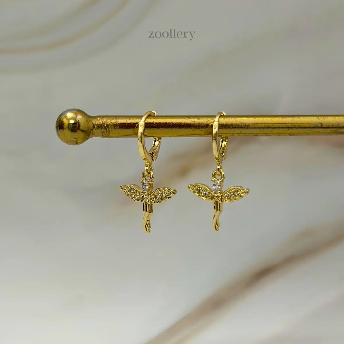 Angel Whisper Charm (Gold)