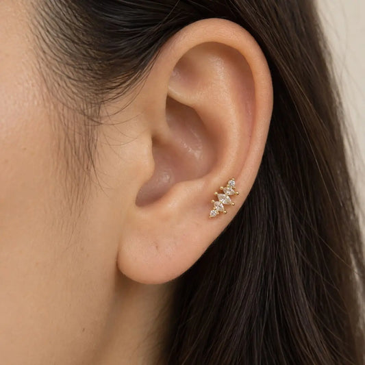 Mini Croissant Piercing