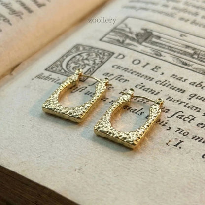 Textured Frame Hoops