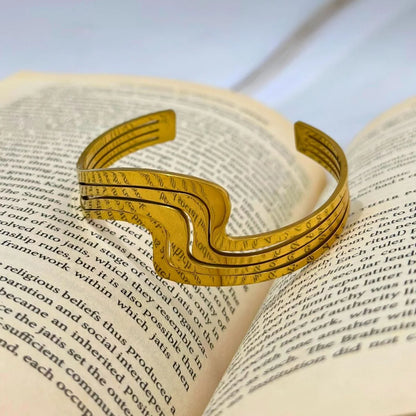 Golden Flow Cuff