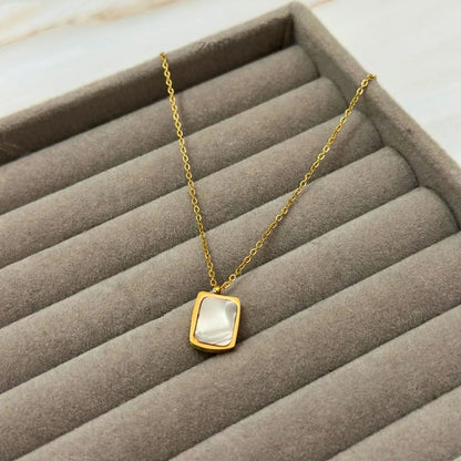Ivory Frame Necklace