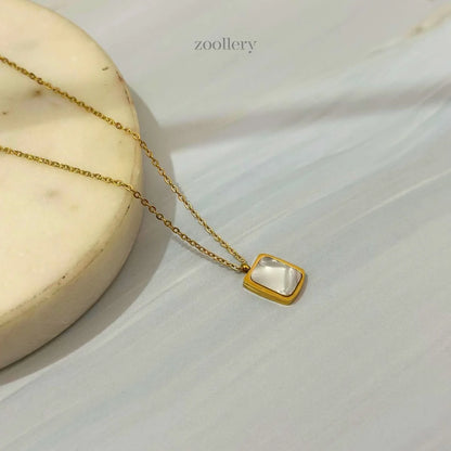 Ivory Frame Necklace