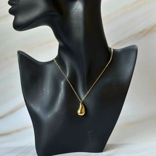 Abstract Teardrop Necklace