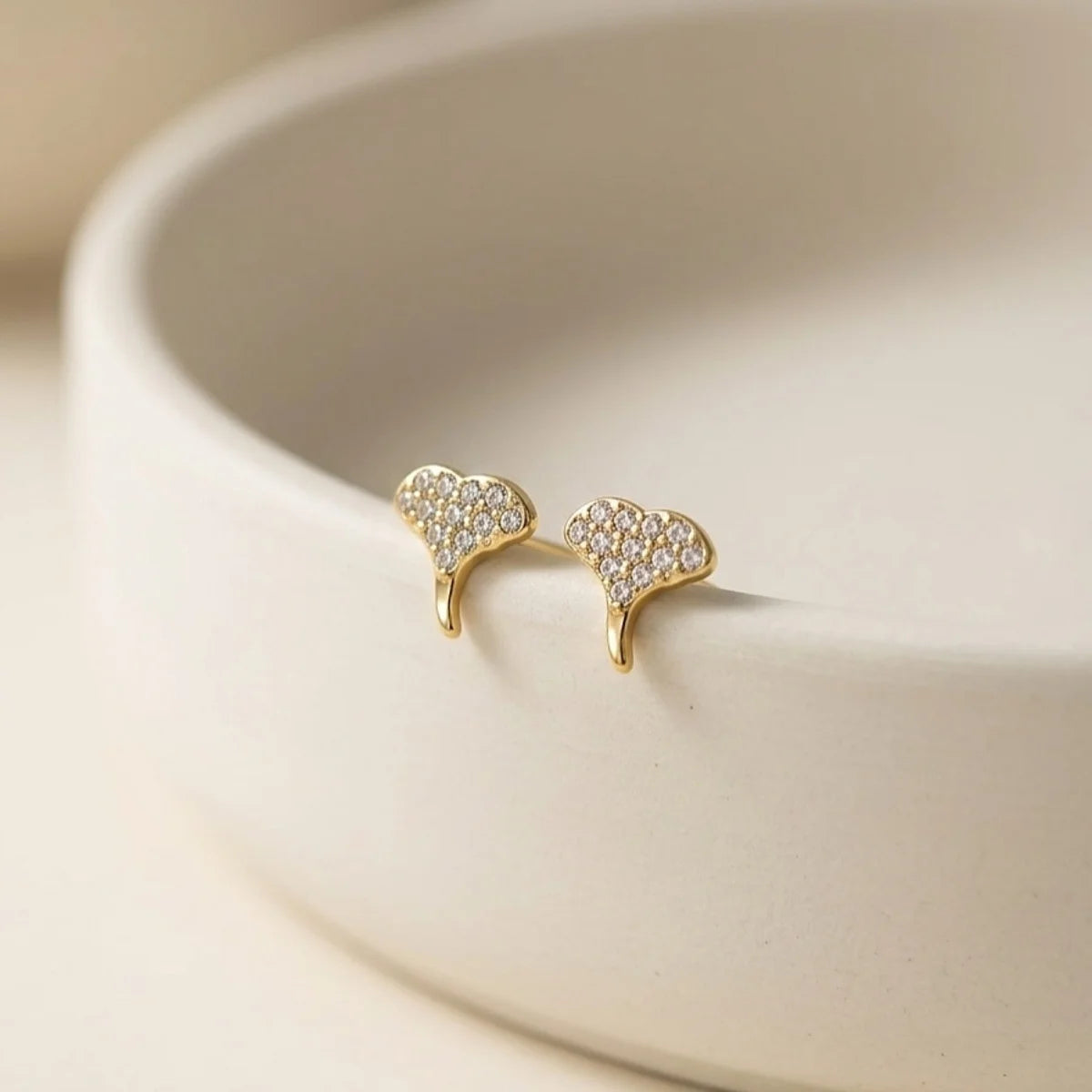 Ginkgo Studs