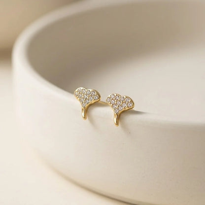 Ginkgo Studs