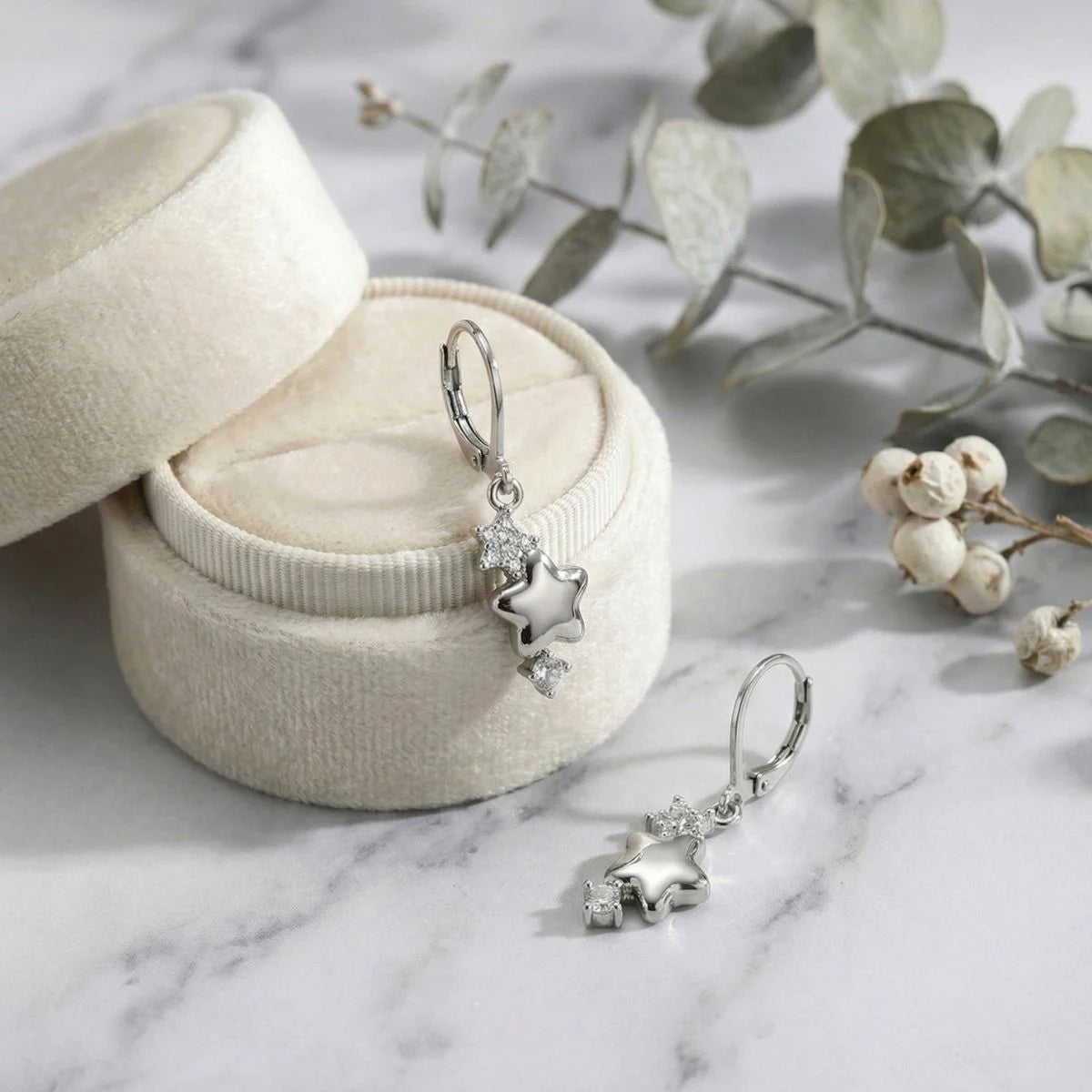 Silver Stardust Drops