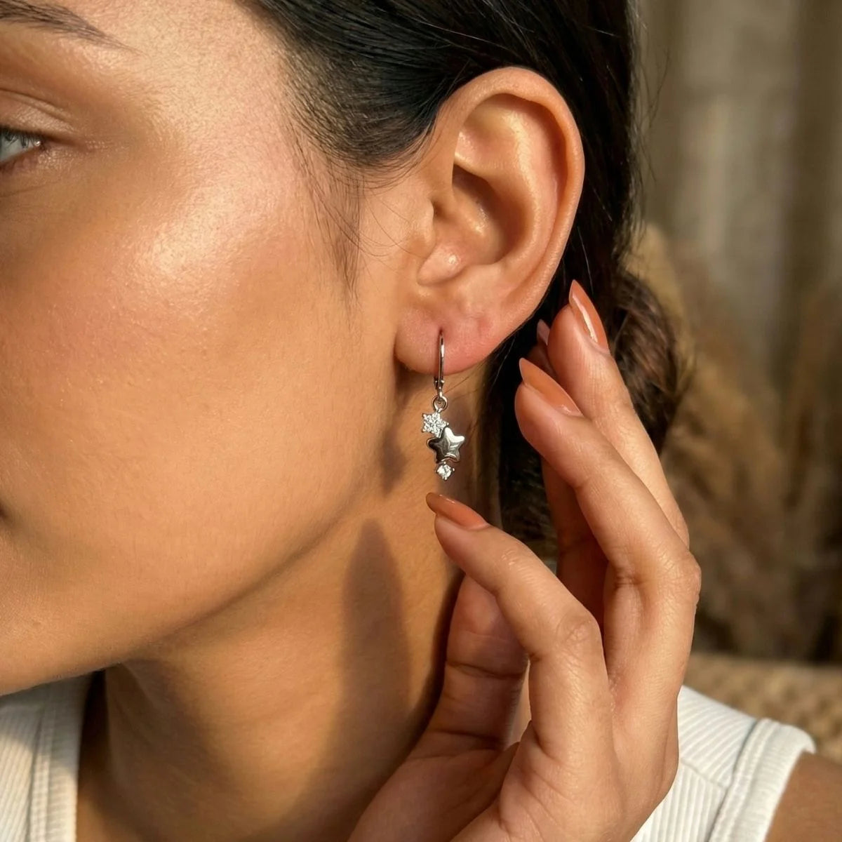 Silver Stardust Drops