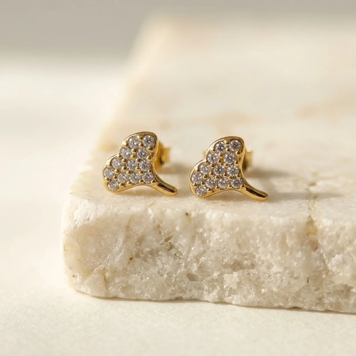 Ginkgo Studs