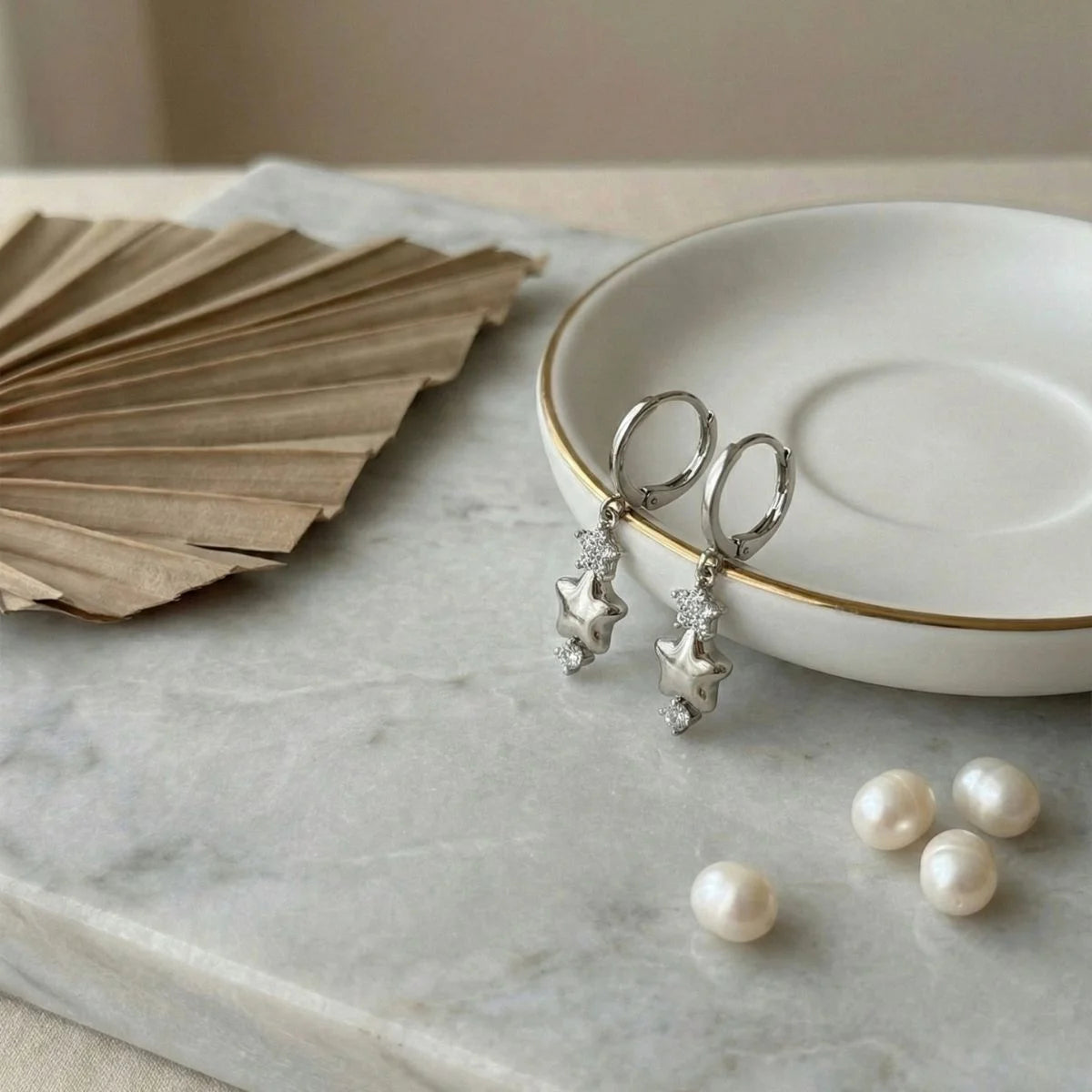 Silver Stardust Drops