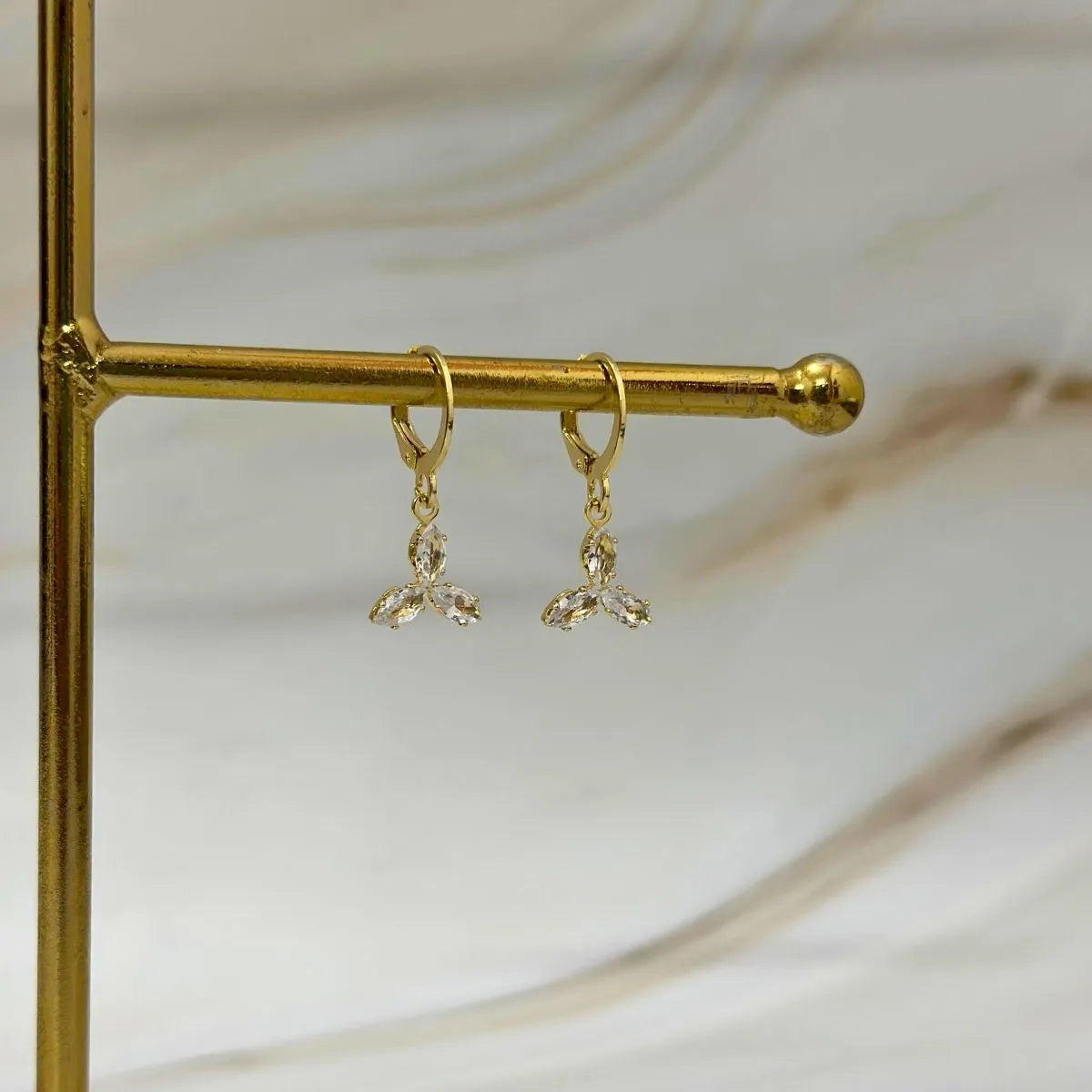 Trio Bloom Dangles