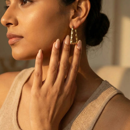 Bamboo Frame Hoops
