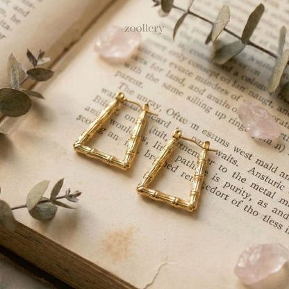 Bamboo Frame Hoops
