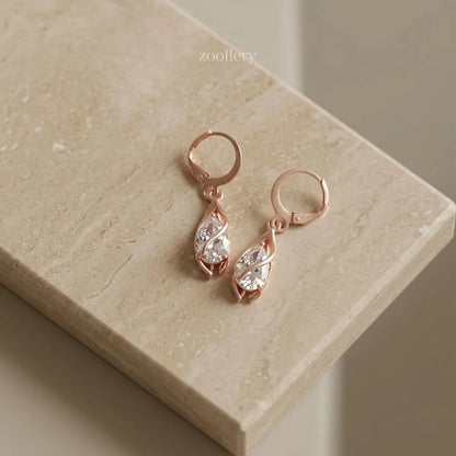 Rosy Spiral Charms