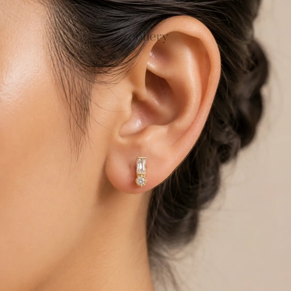 Crystal Duo Studs