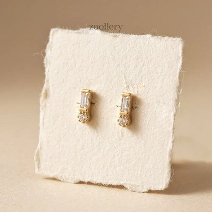 Crystal Duo Studs